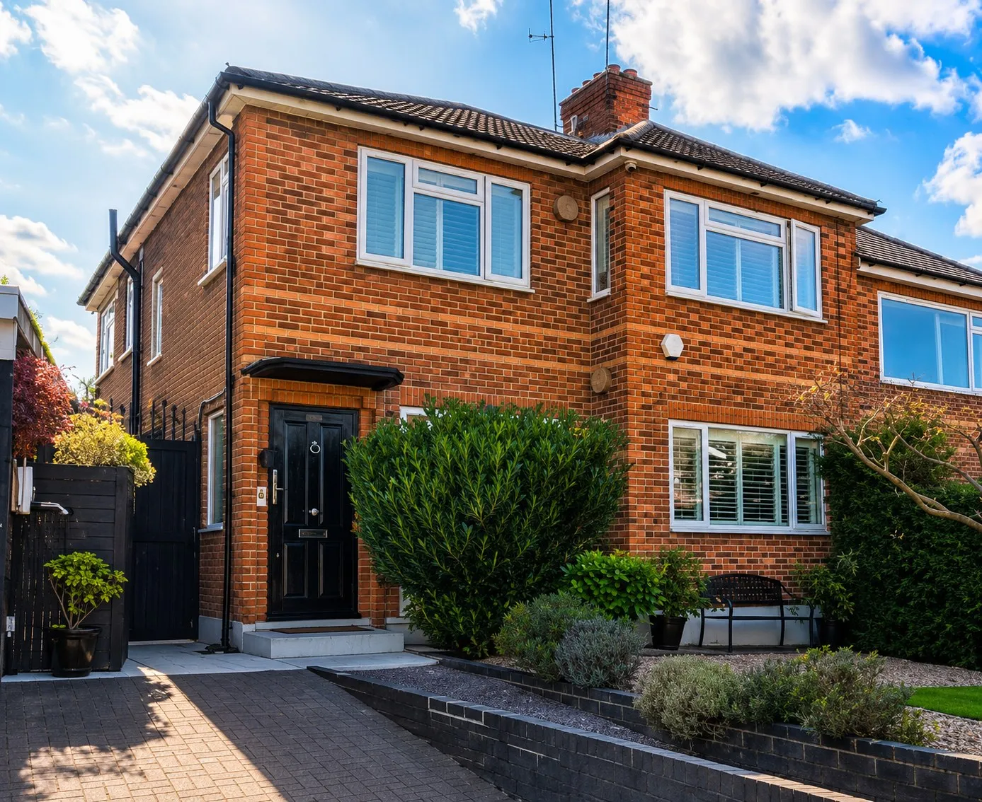 Completed Willesden Green family home after residential redevelopment